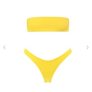 NWT Triangl Twinnie Pineapple Crush bikini